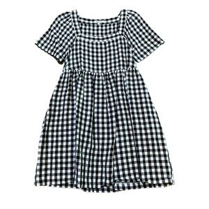 MADEWELL Linen Blend Mini Dress